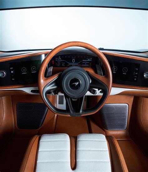 mclaren hermes car interior.